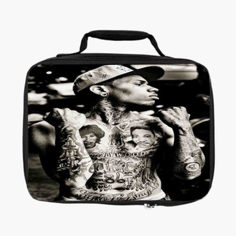 Kid Ink Tattoo Art Custom Lunch Bag Fully Lined and Insulated for Adult and Kids