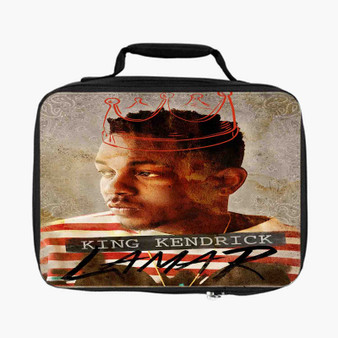 King Kendrik Lamar Custom Lunch Bag Fully Lined and Insulated for Adult and Kids