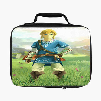 Link The Legend of Zelda Wii U New Custom Lunch Bag Fully Lined and Insulated for Adult and Kids