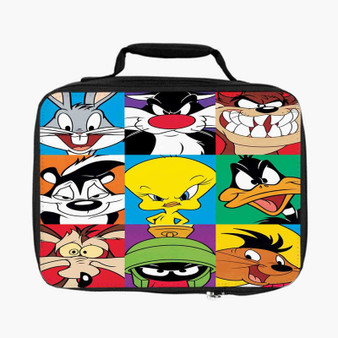 Looney Tunes Characters Custom Lunch Bag Fully Lined and Insulated for Adult and Kids