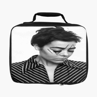 Louisahhh DJ Custom Lunch Bag Fully Lined and Insulated for Adult and Kids