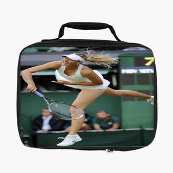 Maria Sharapova Tennis Custom Lunch Bag Fully Lined and Insulated for Adult and Kids