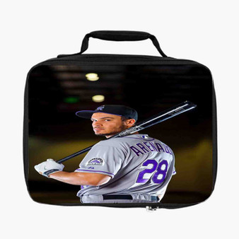 Nolan Arenado Colorado Rockies Custom Lunch Bag Fully Lined and Insulated for Adult and Kids