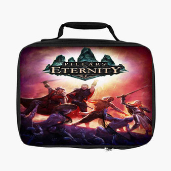 Pillars of Eternity Fighting Custom Lunch Bag Fully Lined and Insulated for Adult and Kids