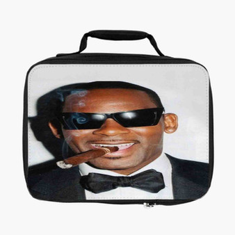 R Kelly Smoke Custom Lunch Bag Fully Lined and Insulated for Adult and Kids