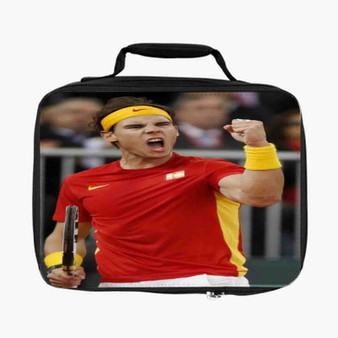 Rafael Nadal Spirit Custom Lunch Bag Fully Lined and Insulated for Adult and Kids