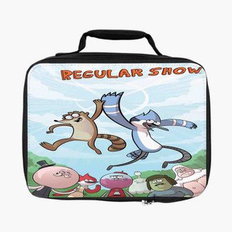 Regular Show Custom Lunch Bag Fully Lined and Insulated for Adult and Kids