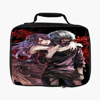 Rize and Kaneki Tokyo Ghoul Custom Lunch Bag Fully Lined and Insulated for Adult and Kids