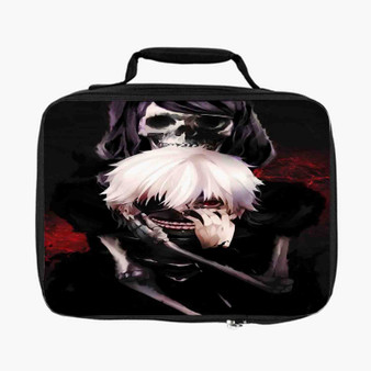 Rize Kamishiro and Kaneki Ken Tokyo Ghoul Custom Lunch Bag Fully Lined and Insulated for Adult and Kids
