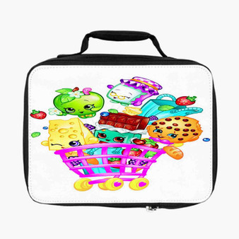 Shopkins Cartoons Custom Lunch Bag Fully Lined and Insulated for Adult and Kids