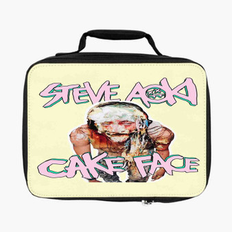 Steve Aoki Cake Face Custom Lunch Bag Fully Lined and Insulated for Adult and Kids