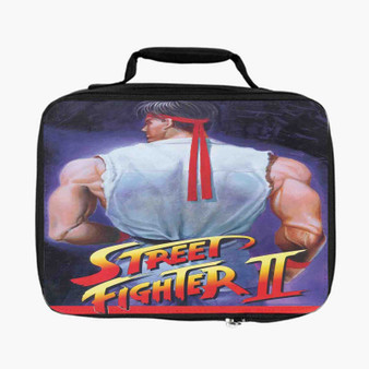 Street Fighter II The World Warrior Ryu Custom Lunch Bag Fully Lined and Insulated for Adult and Kids