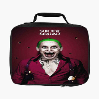 Suicide Squad Movie The Joker Custom Lunch Bag Fully Lined and Insulated for Adult and Kids