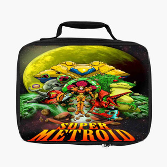 Super Metroid Game New Custom Lunch Bag Fully Lined and Insulated for Adult and Kids