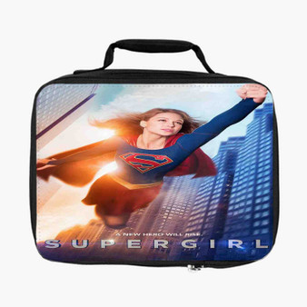 Supergirl New Custom Lunch Bag Fully Lined and Insulated for Adult and Kids