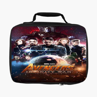 The Avengers Infinity War Custom Lunch Bag Fully Lined and Insulated for Adult and Kids