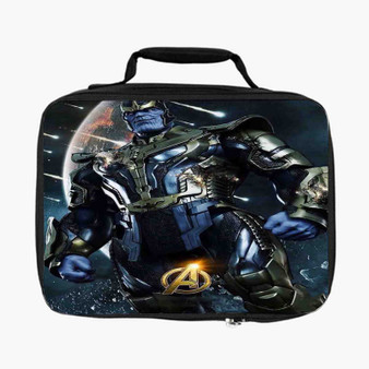 The Avengers Infinity War Thanos Custom Lunch Bag Fully Lined and Insulated for Adult and Kids