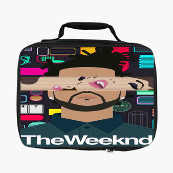 The Weeknd Art Custom Lunch Bag Fully Lined and Insulated for Adult and Kids