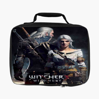 The Witcher 3 Wild Hunt Geralt and Ciri New Custom Lunch Bag Fully Lined and Insulated for Adult and Kids