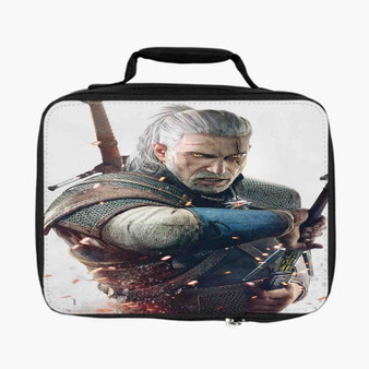 The Witcher 3 Wild Hunt With Sword Custom Lunch Bag Fully Lined and Insulated for Adult and Kids
