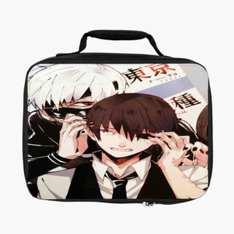 Tokyo Ghoul Black Eye New Custom Lunch Bag Fully Lined and Insulated for Adult and Kids
