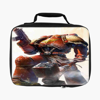 Warhammer 40 000 Space Marine Dawn Of War Custom Lunch Bag Fully Lined and Insulated for Adult and Kids