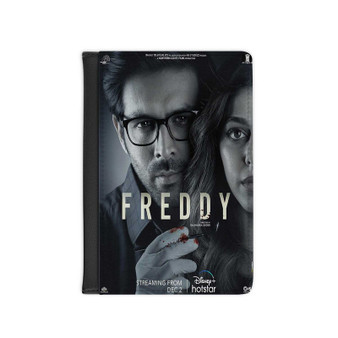 Freddy Movie PU Faux Black Leather Passport Cover Wallet Holders Luggage Travel