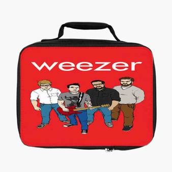 Weezer Band Custom Lunch Bag Fully Lined and Insulated for Adult and Kids