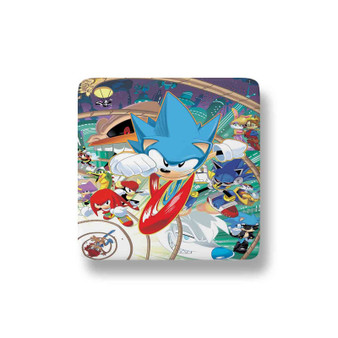 Sonic The Hedgehog All Characters Custom Magnet Refrigerator Porcelain