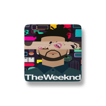 The Weeknd Art Custom Magnet Refrigerator Porcelain