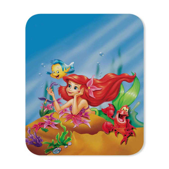 Ariel The Little Mermaid Disney New Custom Mouse Pad Gaming Rubber Backing