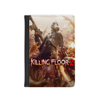 Killing Floor 2 PU Faux Black Leather Passport Cover Wallet Holders Luggage Travel