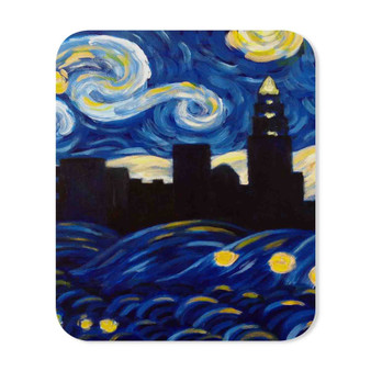 Charlotte Starry Night Custom Mouse Pad Gaming Rubber Backing