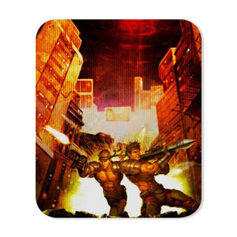 Contra 4 Games Custom Mouse Pad Gaming Rubber Backing