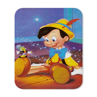 Disney Pinocchio Art Custom Mouse Pad Gaming Rubber Backing