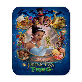 Disney The Princess And The Frog Characters Custom Mouse Pad Gaming Rubber Backing