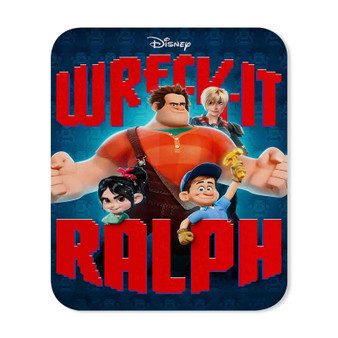 Disney Wreck It Ralph Art Custom Mouse Pad Gaming Rubber Backing