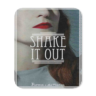 Florence and The Machine Shake It Out Custom Mouse Pad Gaming Rubber Backing