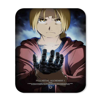 Fullmetal Alchemist Brotherhood Hand Machine Custom Mouse Pad Gaming Rubber Backing