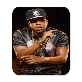 Jay Z Rapper Custom Mouse Pad Gaming Rubber Backing