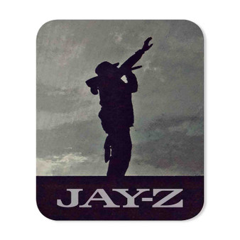Jay Z Silhouette Custom Mouse Pad Gaming Rubber Backing