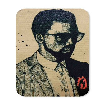 Kanye West Art Custom Mouse Pad Gaming Rubber Backing