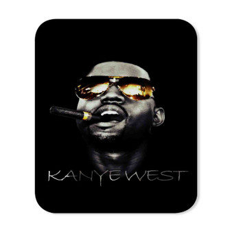 Kanye West Smoke Custom Mouse Pad Gaming Rubber Backing