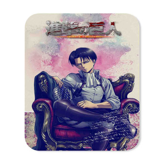 Levi Attack On Titan Custom Mouse Pad Gaming Rubber Backing