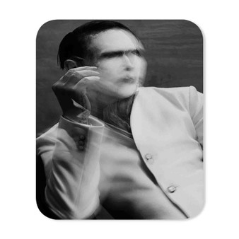 Marilyn Manson Third Day of A Seven Day Binge Custom Mouse Pad Gaming Rubber Backing