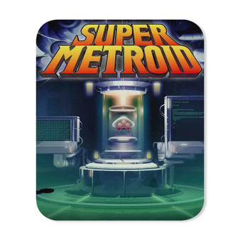 Metroid Super Metroid Custom Mouse Pad Gaming Rubber Backing