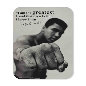 Muhammad Ali Quotes Custom Mouse Pad Gaming Rubber Backing