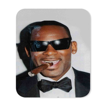 R Kelly Smoke Custom Mouse Pad Gaming Rubber Backing