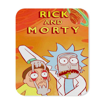 Rick and Morty Season 2 Custom Mouse Pad Gaming Rubber Backing