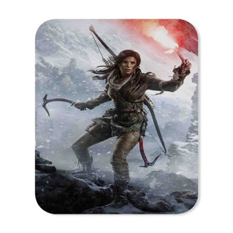 Rise of the Tomb Raider New Custom Mouse Pad Gaming Rubber Backing
